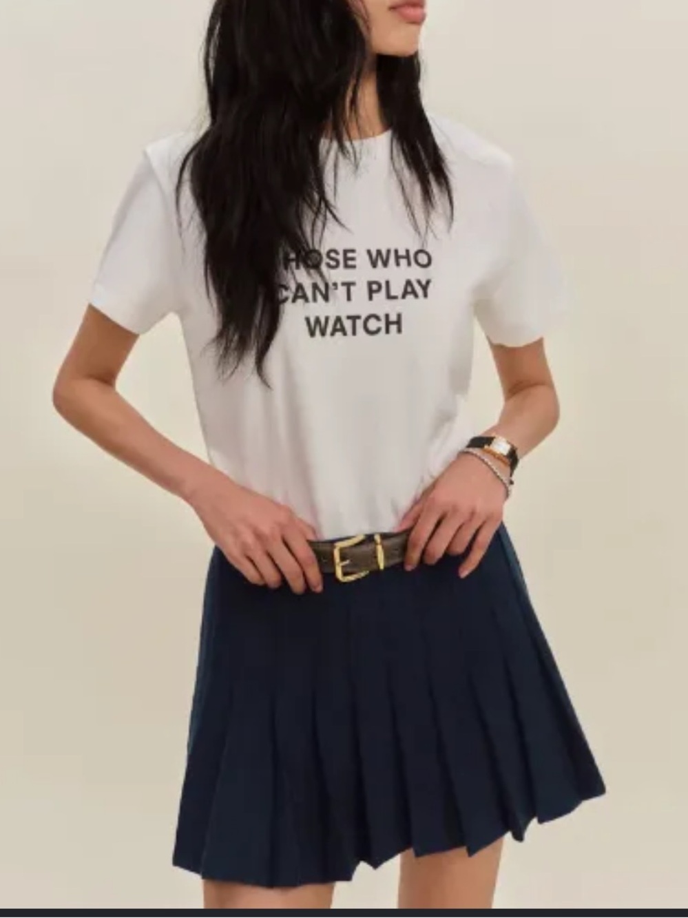 Reformation Tee - Those who can’t play watch